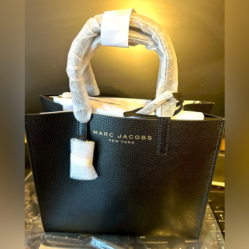 Marc Jacobs Mini Grind Coated Leather Tote BRAND NEW!! 100% authentic.
